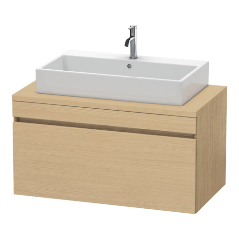 Duravit Waschtischunterschrank DuraStyle 100x54,8cm, Ei Nat, f Konsole, 1 Auszug