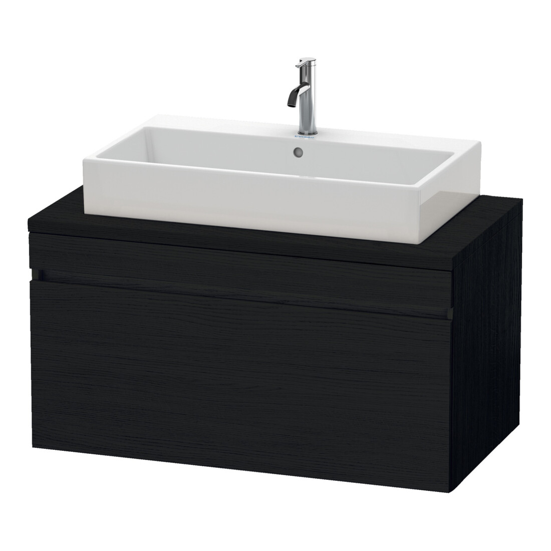 Duravit Waschtischunterschrank DuraStyle 100x54,8cm, Ei sw, für Konsole, 1 Auszug