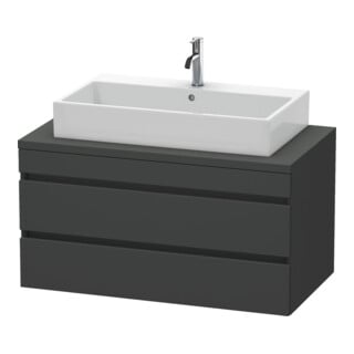 Duravit Waschtischunterschrank DuraStyle 100x54,8cm, graph ma, f Kons, 2 SchKa.
