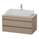 Duravit Waschtischunterschrank DuraStyle 100x54,8cm, lei, f Kons, 2 Schubkästen-1