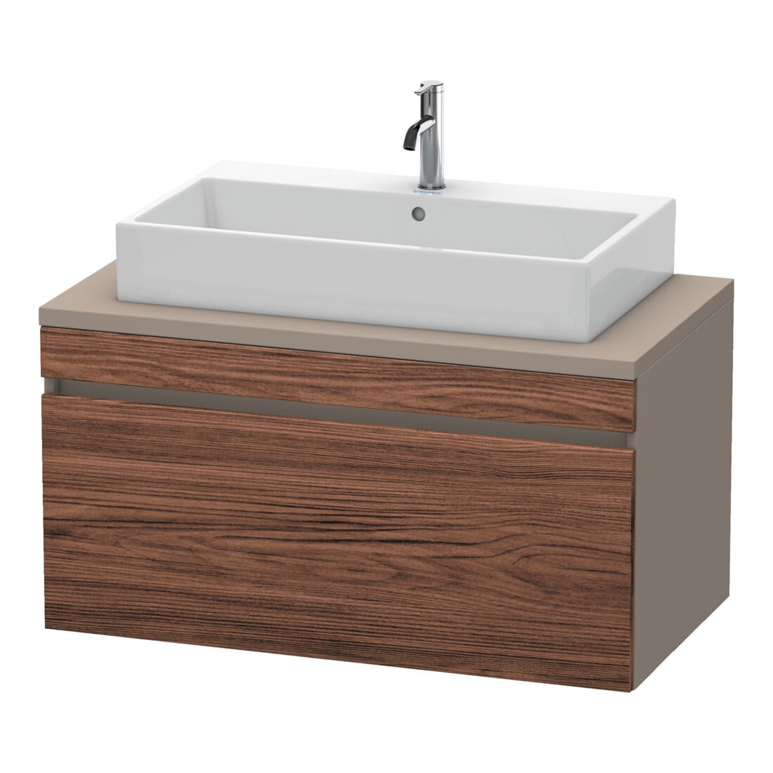 Duravit Waschtischunterschrank DuraStyle 100x54,8cm, N dk/b ma, f Kons, 1 Ausz.