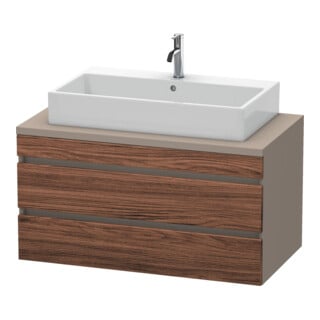 Duravit Waschtischunterschrank DuraStyle 100x54,8cm, N dk/b ma, f Kons, 2 SchKa.