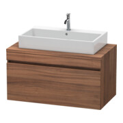 Duravit Waschtischunterschrank DuraStyle 100x54,8cm, Nussb Nat, f Kons, 1 Auszug