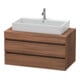 Duravit Waschtischunterschrank DuraStyle 100x54,8cm, Nussb Nat, f Kons, 2 SchKa.-1