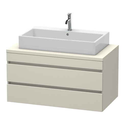 Duravit Waschtischunterschrank DuraStyle 100x54,8cm, Tau, f Kons, 2 Schubkästen
