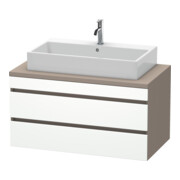 Duravit Waschtischunterschrank DuraStyle 100x54,8cm, w m/bas ma, f Kons, 2 SchKa.