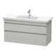 Duravit Waschtischunterschrank DuraStyle 113x44,8cm, betongr ma, 2 SchKa., wandhängend-1