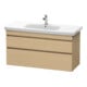 Duravit Waschtischunterschrank DuraStyle 113x44,8cm, Ei Nat, 2 Schubk., wandhängend-1