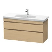 Duravit Waschtischunterschrank DuraStyle 113x44,8cm, Ei Nat, 2 Schubk., wandhängend