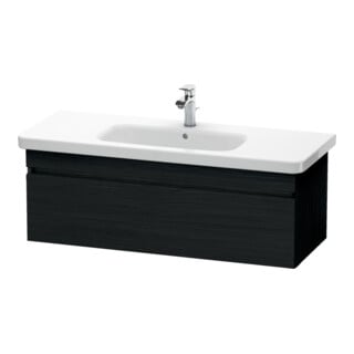 Duravit Waschtischunterschrank DuraStyle 113x44,8cm, Ei sw, 1 Auszug, wandhängend