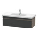 Duravit Waschtischunterschrank DuraStyle 113x44,8cm, gra m/bas ma, 1 Ausz., wandhängend