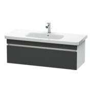 Duravit Waschtischunterschrank DuraStyle 113x44,8cm, gra m/we ma, 1 Ausz., wandhängend