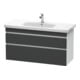 Duravit Waschtischunterschrank DuraStyle 113x44,8cm, gra m/we ma, 2 SchKa., wandhängend-1