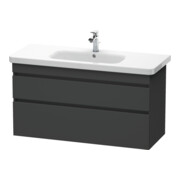 Duravit Waschtischunterschrank DuraStyle 113x44,8cm, graph ma, 2 SchKa., wandhängend
