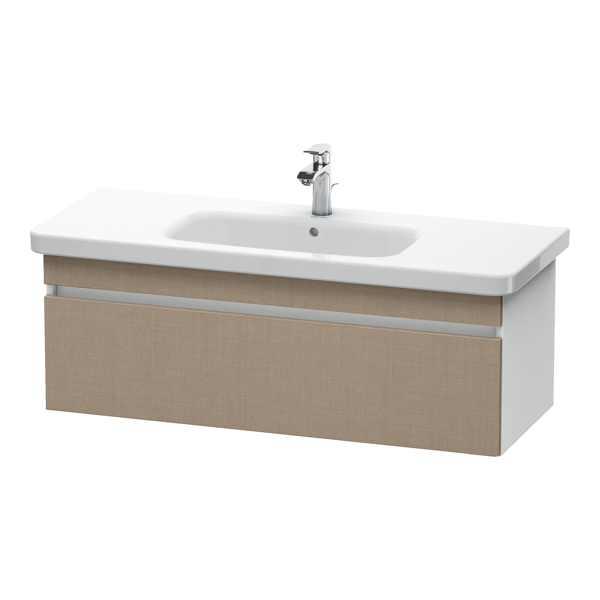 Duravit Waschtischunterschrank DuraStyle 113x44,8cm, lei/we ma, 1 Ausz., wandhängend