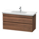Duravit Waschtischunterschrank DuraStyle 113x44,8cm, Nussb Nat, 2 SchKa., wandhängend-1