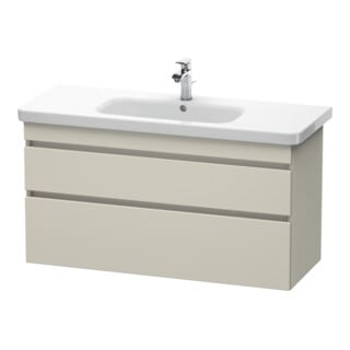 Duravit Waschtischunterschrank DuraStyle 113x44,8cm, Tau, 2 SchKa., wandhängend