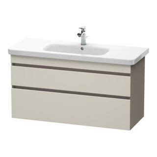 Duravit Waschtischunterschrank DuraStyle 113x44,8cm, tau/bas ma, 2 SchKa., wandhängend