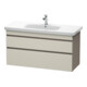 Duravit Waschtischunterschrank DuraStyle 113x44,8cm, tau/bas ma, 2 SchKa., wandhängend-1