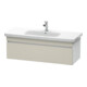 Duravit Waschtischunterschrank DuraStyle 113x44,8cm, tau/we ma, 1 Ausz., wandhängend-1