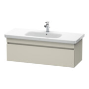 Duravit Waschtischunterschrank DuraStyle 113x44,8cm, taupe, 1 Auszug, wandhängend
