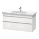 Duravit Waschtischunterschrank DuraStyle 113x44,8cm, w hgl/we ma, 2 SchKa., wandhängend-1