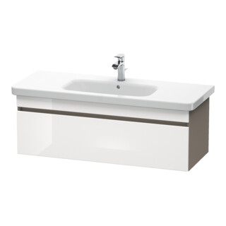 Duravit Waschtischunterschrank DuraStyle 113x44,8cm, we. hg/b ma, 1 Ausz., wandhängend