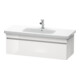 Duravit Waschtischunterschrank DuraStyle 113x44,8cm, we. hgl, 1 Ausz., wandhängend-1