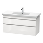 Duravit Waschtischunterschrank DuraStyle 113x44,8cm, we. hgl, 2 SchKa., wandhängend