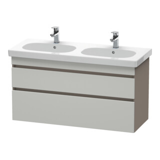 Duravit Waschtischunterschrank DuraStyle 115x45,3cm, betg/ba ma, 2 SchKa., wandhängend