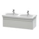 Duravit Waschtischunterschrank DuraStyle 115x45,3cm, betgr/we ma, 1 Ausz., wandhängend-1