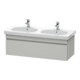 Duravit Waschtischunterschrank DuraStyle 115x45,3cm, betongr ma, 1 Ausz., wandhängend-1