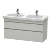 Duravit Waschtischunterschrank DuraStyle 115x45,3cm, betongr ma, 2 SchKa., wandhängend