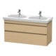 Duravit Waschtischunterschrank DuraStyle 115x45,3cm, Ei Nat, 2 Schubk., wandhängend-1