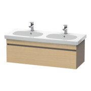 Duravit Waschtischunterschrank DuraStyle 115x45,3cm, Ei nat/b ma, 1 Ausz., wandhängend