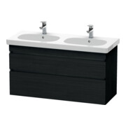 Duravit Waschtischunterschrank DuraStyle 115x45,3cm, Ei sw, 2 Schubk., wandhängend-1