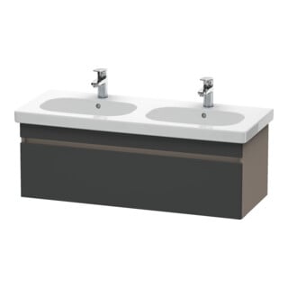 Duravit Waschtischunterschrank DuraStyle 115x45,3cm, gra m/bas ma, 1 Ausz., wandhängend