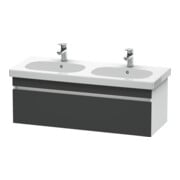Duravit Waschtischunterschrank DuraStyle 115x45,3cm, gra m/we ma, 1 Ausz., wandhängend
