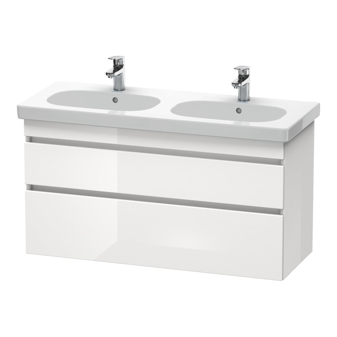 Duravit Waschtischunterschrank DuraStyle 115x45,3cm, graph ma, 2 SchKa., wandhängend