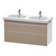 Duravit Waschtischunterschrank DuraStyle 115x45,3cm, lei/we ma, 2 SchKa., wandhängend-1