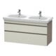 Duravit Waschtischunterschrank DuraStyle 115x45,3cm, tau/bas ma, 2 SchKa., wandhängend-1
