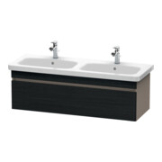 Duravit Waschtischunterschrank DuraStyle 123x44,8x39,8cm, 1 A, B l/r, E sw/Bas ma