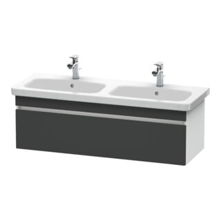 Duravit Waschtischunterschrank DuraStyle 123x44,8x39,8cm, 1 A, B l/r, gra m/we ma