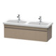 Duravit Waschtischunterschrank DuraStyle 123x44,8x39,8cm, 1 A, B l/r, lei/ba ma-1