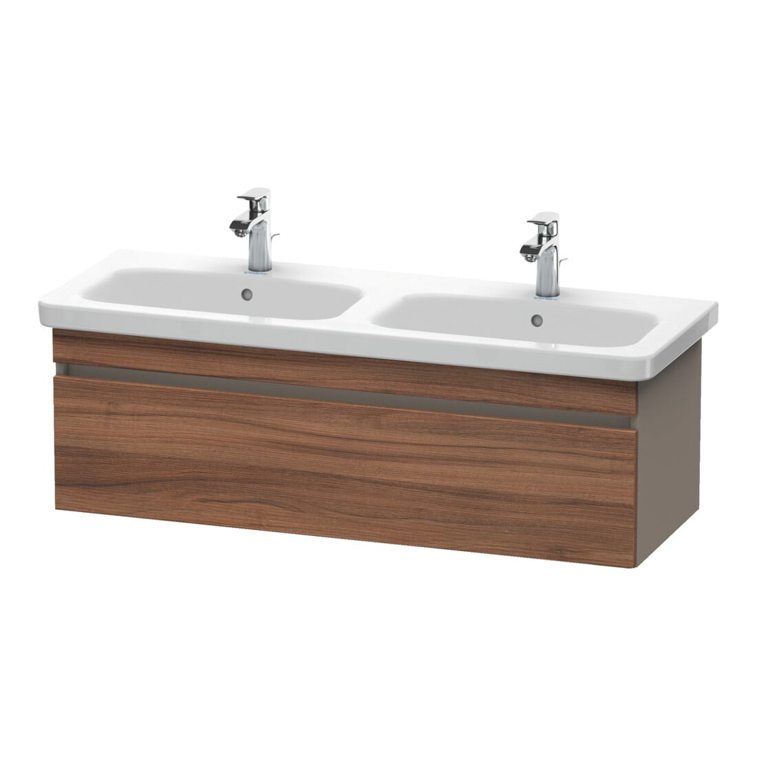 Duravit Waschtischunterschrank DuraStyle 123x44,8x39,8cm, 1 A, B l/r, N nat/b ma