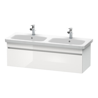 Duravit Waschtischunterschrank DuraStyle 123x44,8x39,8cm, 1 A, B l/r, w hgl/we ma