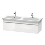 Duravit Waschtischunterschrank DuraStyle 123x44,8x39,8cm, 1 A, B l/r, w hgl/we ma