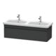 Duravit Waschtischunterschrank DuraStyle 123x44,8x39,8cm, 1 A, B li/re, graph ma-1