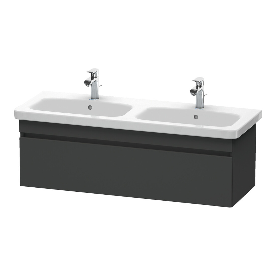 Duravit Waschtischunterschrank DuraStyle 123x44,8x39,8cm, 1 A, B li/re, graph ma