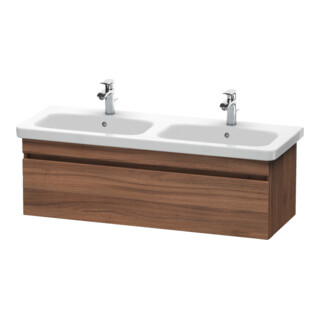 Duravit Waschtischunterschrank DuraStyle 123x44,8x39,8cm, 1 A, B li/re, Nussb Nat
